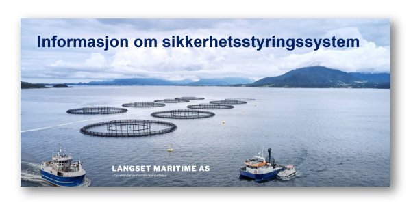 Første webinar om sikkerhetsstyringssystem gjennomført