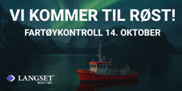 Fartøykontroll 14.10.25 - Røst i Lofoten Fartøykontroll 14.10.25 - Røst i Lofoten