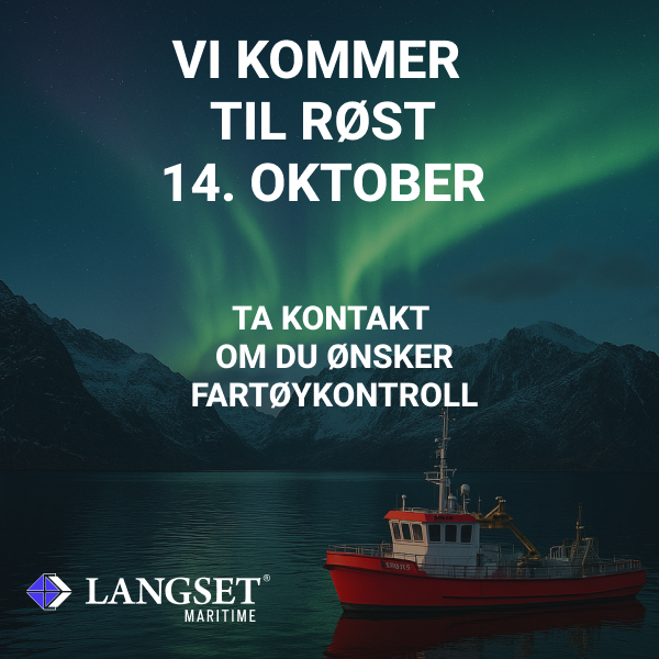 Fartøykontroll 14.10.25 - Røst i Lofoten